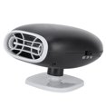 thumbnail image 3 of Desempañador de parabrisas y calentador interior eficiente para conducir en invierno, calentador de automóvil negro de 12 V y 150 W, 3 of 8
