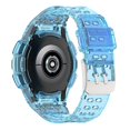 thumbnail image 2 of For Samsung Galaxy Watch4 Classic 46mm Smart Watch Strap Soft Wrist Band Integrated with Watch Case, 2 of 4