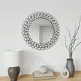 thumbnail image 6 of Wall Mirror Silver Round Mirrors for Wall Decor,17", 6 of 8