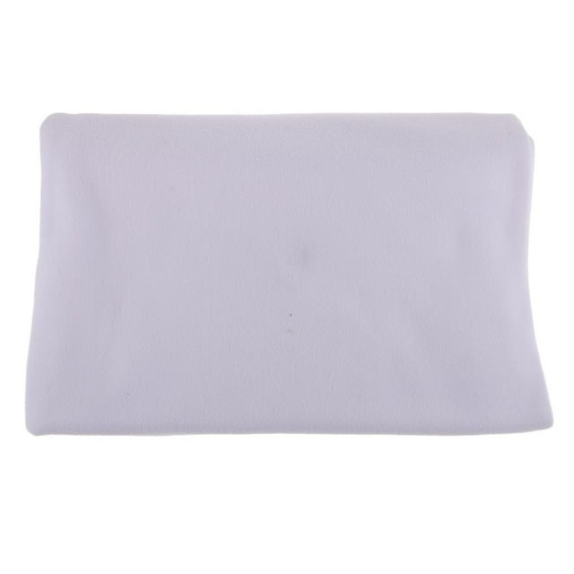 veasfak 1 Yard Polyester Anti Pill Solid Fleece Fabric for DIY Plush Toy