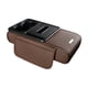 thumbnail image 2 of Almohadilla Universal para Reposabrazos de Coche con Organizador Interior Central Porta Vasos Espacio para Teléfono Y Compartimiento para Pañuelos PU café, 2 of 9