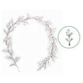 thumbnail image 2 of Tallos de bayas blancas artificiales, decoración navideña para el hogar de 1,8 m, ramas de acebo para árbol de Navidad, boda, decoración navideña., 2 of 6