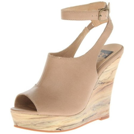 BC Footwear Women's Minute By Minute Wedge Sandal,Tan,10 M US