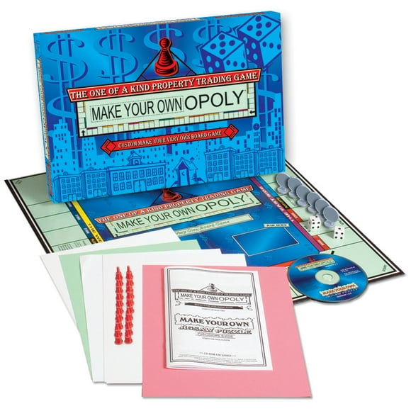 DOBA Kids Toy 27131530 Make Your Own Opoly Game-