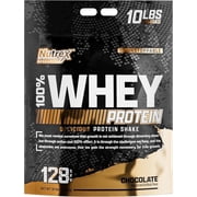 Nutrex Research 100% Whey Protein Powder| 10lbs Premium Whey Protein Supplement, Chocolate