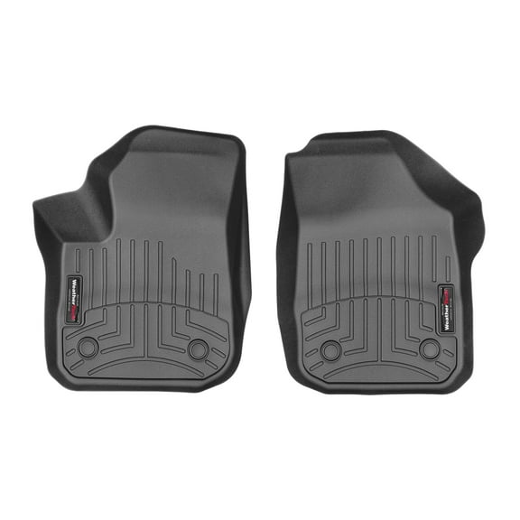 WeatherTech Custom Fit FloorLiners compatible with 2016-2020 Buick Envision - 1st Row (Driver & Passenger), Black