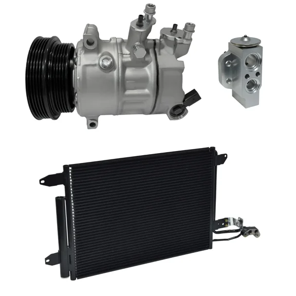 RYC New AC Compressor and Condenser Kit KT DG24A-N