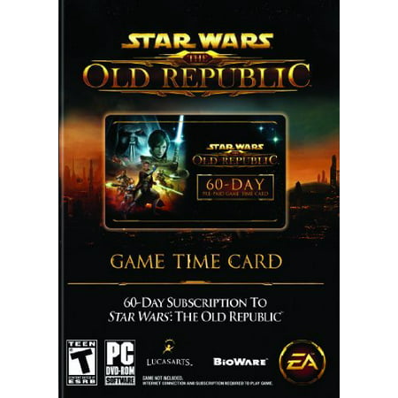 Electronic Arts Star Wars The Old Republic Pre-Paid Time Card, EA, PC Software, (Best Pc Games For 12 Year Olds)