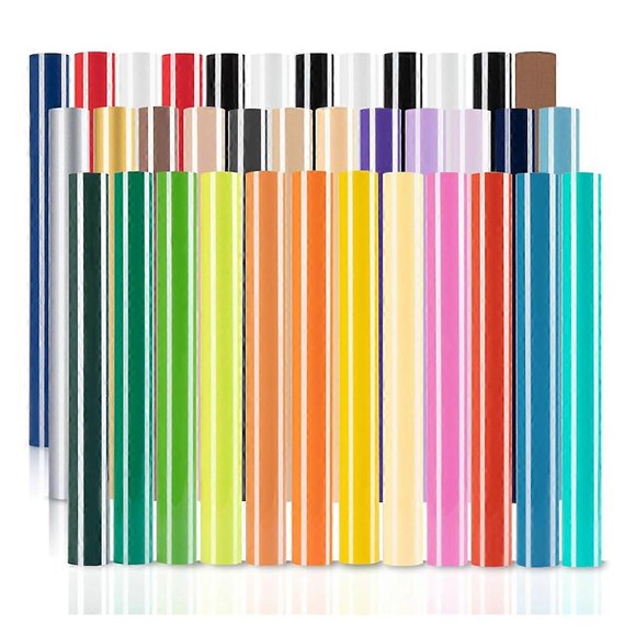 HTV Heat Transfer Vinyl Set - For DIY Fabric T-Shirts