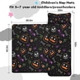 thumbnail image 5 of Colorful Halloween Icons Pattern Toddler Nap Mats for Kids Preschool,50"x20" Sleeping Mat Bag or Kids,Toddler Sleeping Bag,Toddler Nap Mat or Daycare, 5 of 6