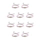thumbnail image 1 of Minnieouse 1 juego de pulseras trenzadas, de concha ajustable, conjuntos de joyas hechas a mano de ambiente exótico para vestido diario rosa Type1 NO1, 1 of 6