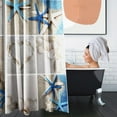 thumbnail image 6 of 4 Piece Shower Curtain Sets, with 12 Hooks, Nature Ocean Sea Turtle and Fish with Non-Slip Rugs, Toilet Lid Cover and Bath Mat for Bathroom Decor Set, 72" x 72", 6 of 7