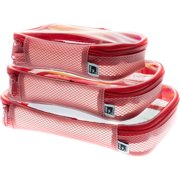Filmsticks Thermoplastic Polyurethane Transparent Cases, Red, Set of 3