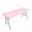 Pink, variant on 60*30 Inch Rectangle Table Cloth, Elastic Fitted Tablecloths for Picnic, Stretch Washable Patio Table Cover for Outdoor, Camping, Banquet and Parties