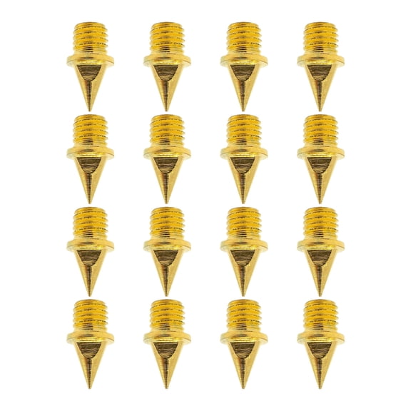 16Pcs Alloy Steel 1/4Inch Track Spikes for Track Shoes Replacement Spikes