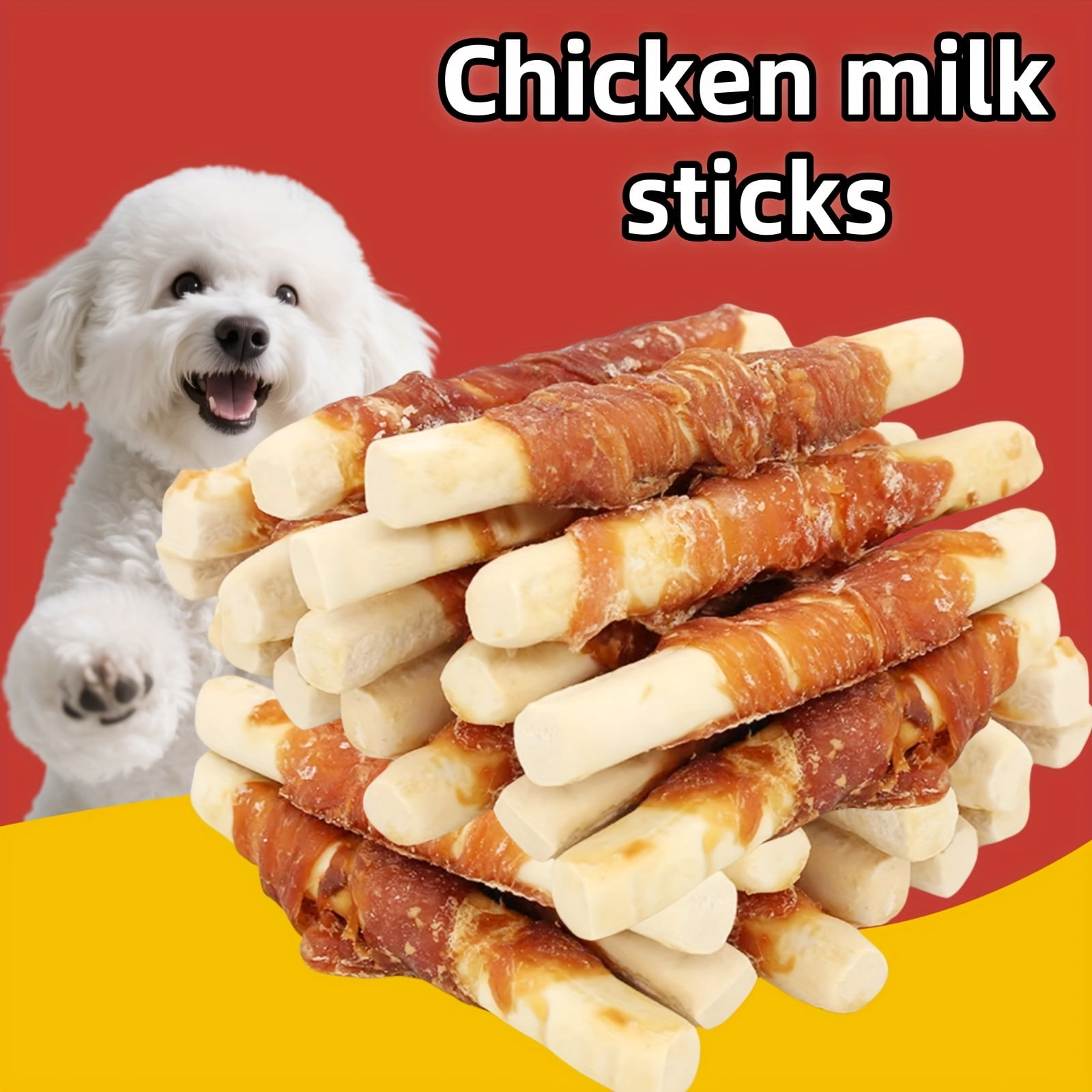Tender Touch Premium Dog Treats Variety Pack - Dried Chicken Breast (200g), Duck Milk Sticks (200g), & Chicken Milk Sticks (200g) - High Protein Natural Pet Snacks, 21.1 oz (600g Total)