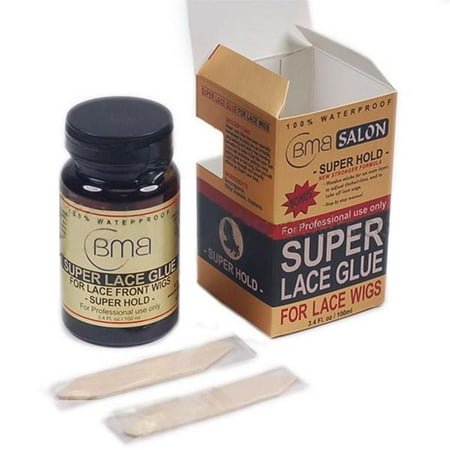 BMB Super LACE WIG GLUE 3.4 oz (Best Glue For Lace Front Wigs)