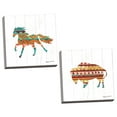 thumbnail image 2 of Gango Home Decor Southwestern Vibes II & IV; Two 16x16in Hand-Stretched Canvases, 2 of 6