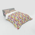 thumbnail image 3 of Ambesonne Birds Bedding Set 3 Pcs, Winking Long-Eared Owl, Twin XL, Multicolor, 3 of 3