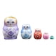 thumbnail image 1 of Muñeca de anidación rusa tradicional Matryoshka, juguetes para , regalo púrpura Zulema muñeca rusa de anidación, 1 of 8