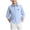 Blue, variant on Babcutegg Kid Boys Uniform Short Sleeve Back to School Wear Lightweight Campus Style Summer Shirts for Boys White Size 5-6 T
