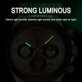 thumbnail image 4 of POEDAGAR Luxury Watch For Men Chronograph Waterproof Luminous Date Man Wristwatch Stainless Steel Men's Watches Quartz Clock box, 4 of 10