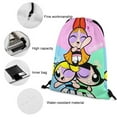 thumbnail image 4 of The Powerpuff Gi-rls Drawstring Backpacks Gym Athlete Bag Draw String Bags for Sports, Travel, Swimming, Beach, 4 of 8