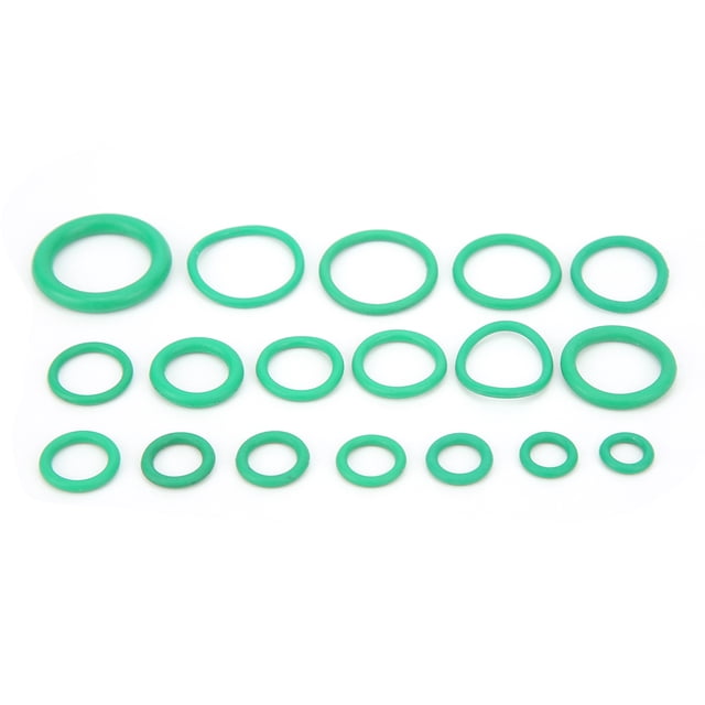 Auto 270pcs 18 Tamamosos Sela de compresor de aire acondicionado de automóviles kit de surtido oing para grifo de Agua