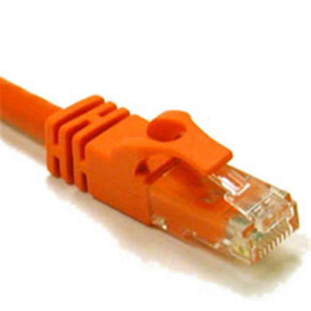 100ft CAT 6 550Mhz SNAGLESS PATCH CABLE ORANGE