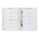 thumbnail image 5 of Agenda Diaria 2025 Pasta Dura Con Arillo Mod. Citas, 5 of 6