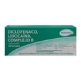 thumbnail image 2 of Diclofenaco Lidocaína Complejo B Medimart 1 mg solución inyectable 3 ampolletas 3 jeringas, 2 of 4