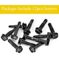 thumbnail image 4 of SelfLocking Gate Latch Post Mount Automatic Gravity Lever Wood Fence Gate Latches with Fasteners/ Finish Steel Gate Latch to Secure Pool, 4 of 8