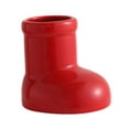 thumbnail image 3 of Boot Vase Decorative Vase Flowerpot Festive Whimsical Design for Office Desk Entryway or Bookshelf Ornament, 3 of 9