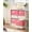 Pink & White-KALLAX - 4 Pack, variant on Foldable Fabric Storbcubes 13x15x13 Inch Kallax Cubby With Dual Handles Graphite Gray 4 Pack