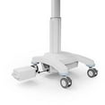 thumbnail image 2 of Luxor Vital Power Healthcare Workstation Cart, Freestanding, 2 of 9