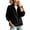 Black, variant on Sorvello Women's Lightweight Fleece Lined Jacket, Long Sleeve Casual Fall Outerwear With Pockets Army Green L