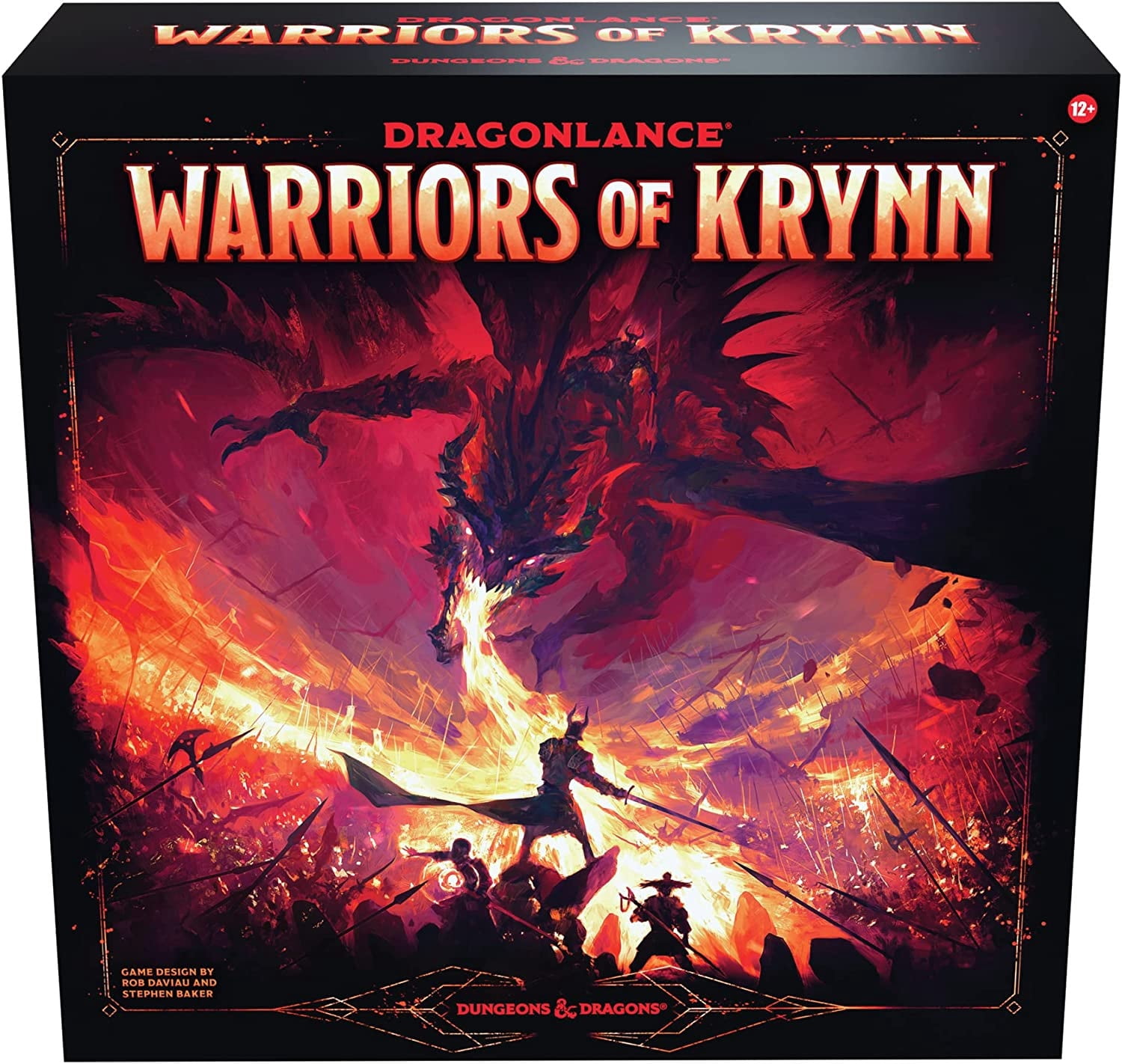 Dragonlance: Warriors of Krynn (Dungeons & Dragons Cooperative Board Game for 3-5 Players)