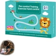 thumbnail image 1 of Scribble Smart Workbook, Scribble Smart Reutilizable Workbook, Little Curious Minds Scribblesmart, Workbook Práctica de escritura a mano en todos los niveles, para acelerar las mentes infantiles, mant, 1 of 7