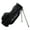 Black, variant on MacGregor Golf Response Stand Bag with 9" 6 Way Divider Top- Black/Blue