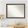 thumbnail image 3 of Amanti Art Caleb Brown Beveled Wall Mirror 34 x 44 in., 3 of 10