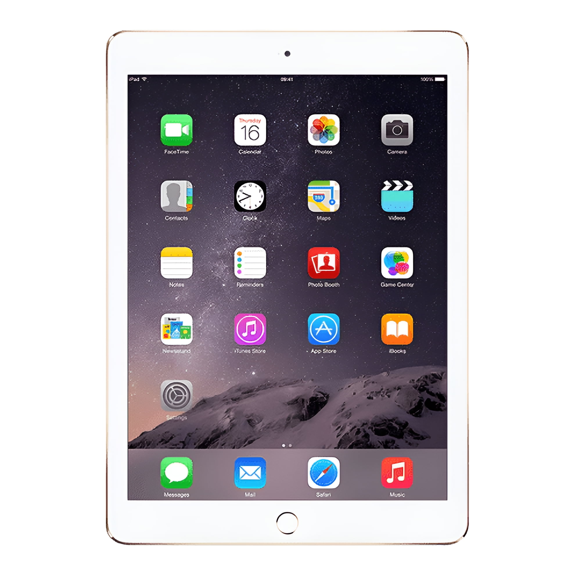 Apple iPad Air 2, 2nd Generation, 9.7in (16GB, 64GB, 128GB) Wi-Fi + 4G  Cellular Unlocked, Touch ID Tablet
