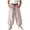 Pink, variant on Rrxhxhs Pants for Girls Color Block Drawstring Elastic Waist Pleated Loose Baggy Casual Joggers with Side Pockets,Beige,2-3 Years