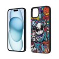 thumbnail image 2 of Funny Cartoon Anime Nightmare Before Christmas (4) Phone Case Compatible with iPhone 15 Case Dual camera TPU Protective Cover Gift For IP15 Plus-6.7in, 2 of 6