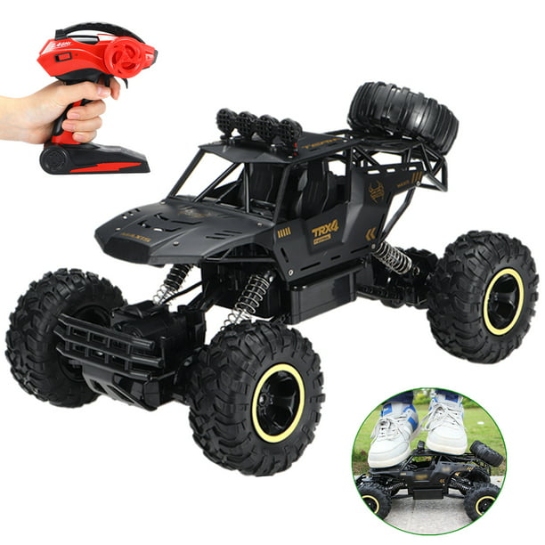 Latest 1 12 Scale Rc Car 2 4g 4wd Electric Remote Control Vehicle Monster Off Road Car Kids Christmas Gift For Ages 4 And Up Walmart Com Walmart Com