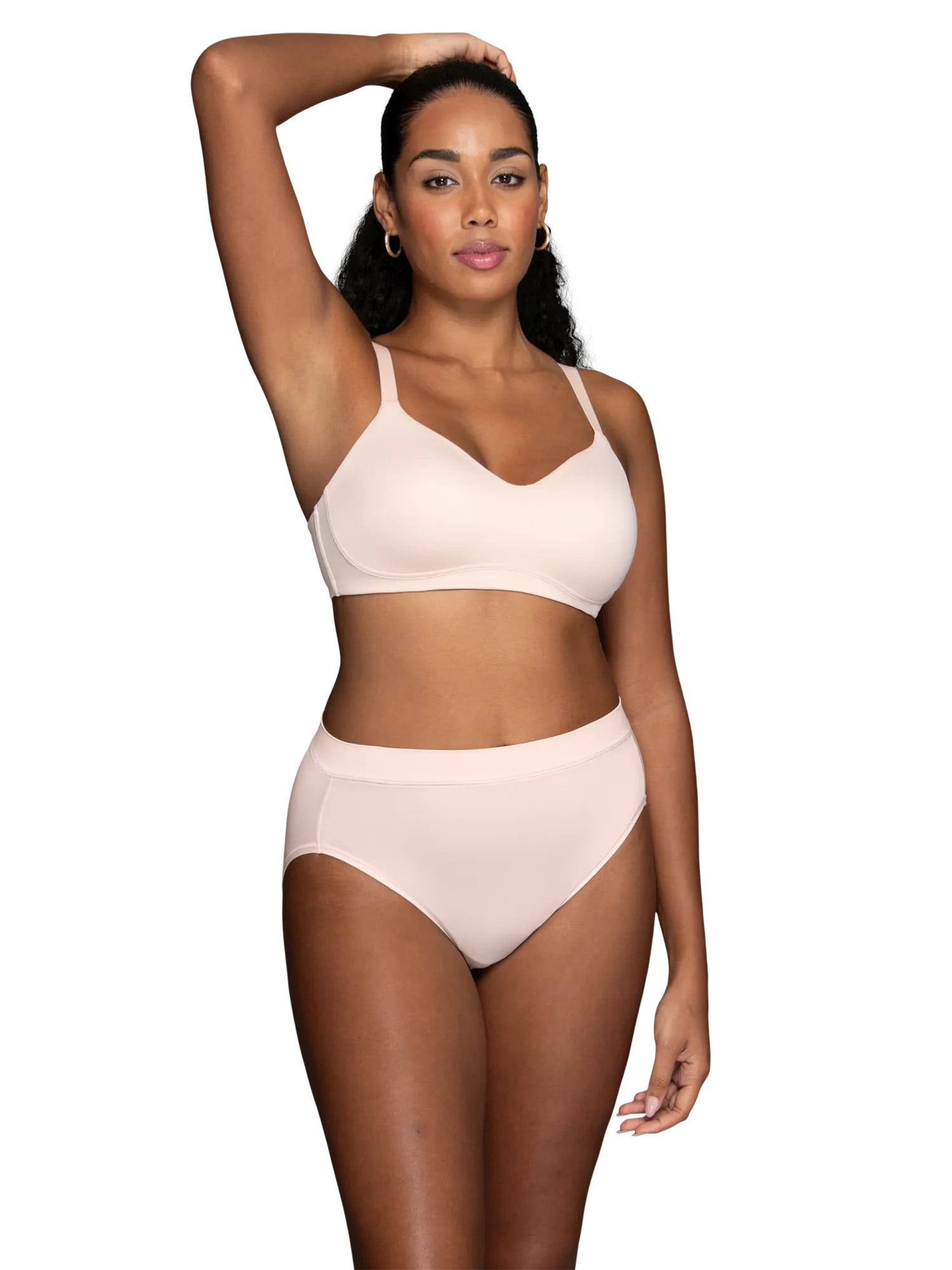Vanity Fair Radiant Women's Wireless Bra - Back and Side Smoothing, Adjustable Straps, Sizes S-3XL, Style 3472117