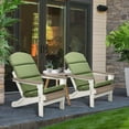 thumbnail image 7 of Aoodor Outdoor Adirondack Chair Cushions Set of 2, Water Resistant High Back Patio Rocking Chair Cushion, 7 of 7