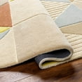 thumbnail image 5 of Hauteloom Mani Wool Living Room, Bedroom Area Rug - Contemporary - Oatmeal, Camel, Dark Beige - 18" x 18" Sample, 5 of 7