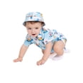 thumbnail image 5 of Winnie the Pooh Baby Boys' Print Cotton Romper and Bucket Hat Set, 2-Piece, Sizes 0/3M-24M, 5 of 7