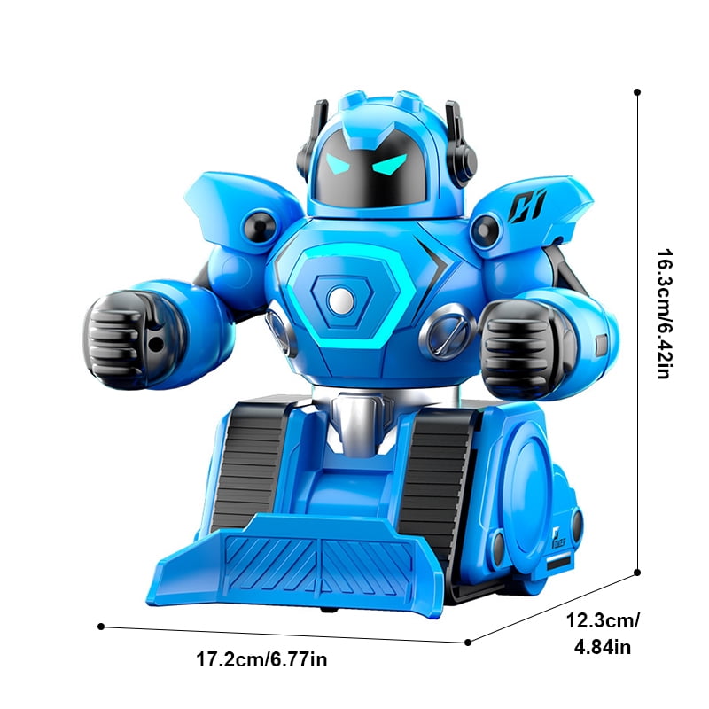 Remote Control Battle Robots Set of 2, Fighting Robot with Adjustable Sound & Light, Electronic Battle Bots Toys