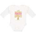 thumbnail image 3 of Inktastic Karate Princess Girls Martial Arts Girls Long Sleeve Baby Bodysuit, 3 of 5